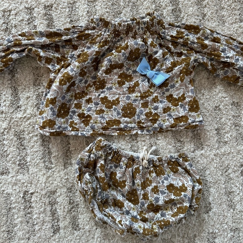 Rylee + Cru | 6-12 months | girl matching set